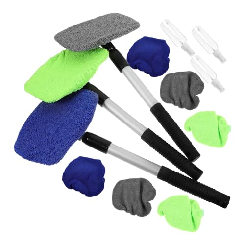 Kit nettoyage vitres voiture télescopique pour l'entretien du dimanche