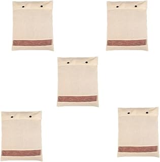Pack of 5 Transparent Saree Storage Covers - Wardrobe Organizer For Clothes - 14 * 16 inches