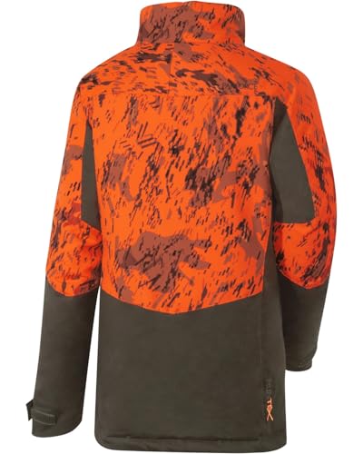 Parforce Damen Drückjagd-Funktionsjacke Oliv/Signaltarn, M
