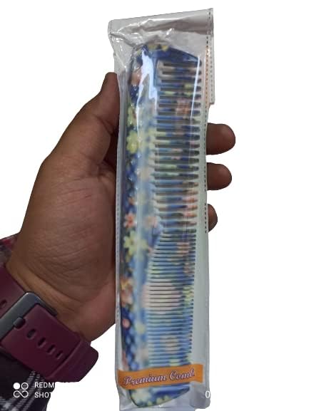 EROLIFIN Imported Italian Comb Pack of 1 Multicolour Royalastic Er IIC (Black Berry)-picture-10