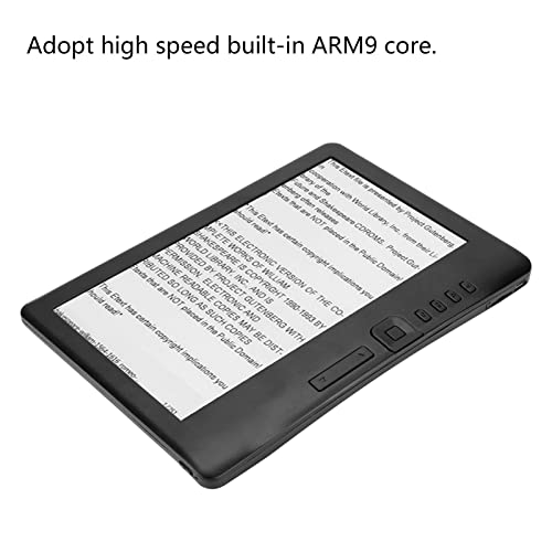Leitor de E-book, Leitor de E-book Portátil de 7 Polegadas Tela Colorida Suporta Cartão TF E-reader