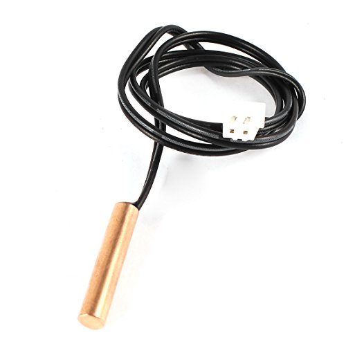 Ruilogod Temperatura de cobre Sensor de temperatura Aire acondicionado Parte de repuesto 20k 25mmx5mm