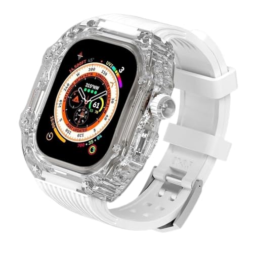 Kit de modification de boîtier de montre transparent Glacier SCHIK Ultra pour iWatch