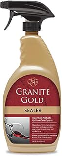 Granite Gold Water-Based Sealer Spray Protection for Granite, Marble, Travertine, Natural Stone Countertops, 24 Fluid Ounces, 1-Pack
