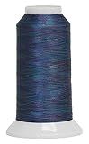 Superior Threads Fantastico 2-Ply 40-Weight High Strength Polyester Embroidery Quilting Sewing Thread - 2,000 Yard Cone (#5021 Batik Blue)