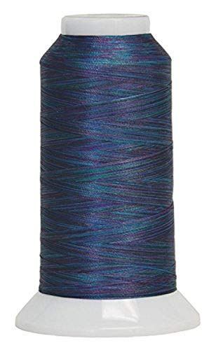 Filetage bleu batik 1814 m Superior Threads pour patchwork