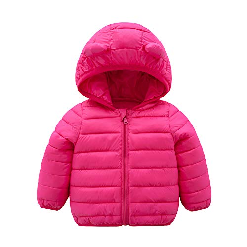 Cecorc Winter Coats For Kids With Hoods Light Puffer Jacket For Girls | Baby cover