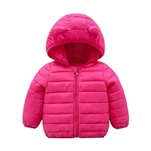 CECORC Toddler Winter Coats Lightweight Puffer Jacket for Baby Infant kids, 6-12 Month,12-18 Month, 2t,3t,4t