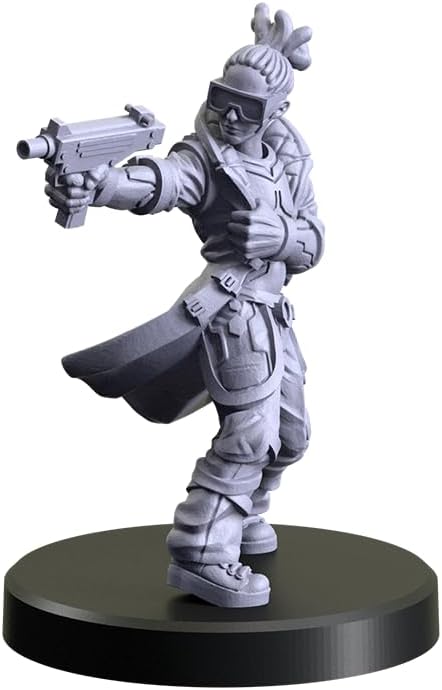 Monster Fight Club Cyberpunk Red Combat Zone Miniatures: Piranhas Starter Gang