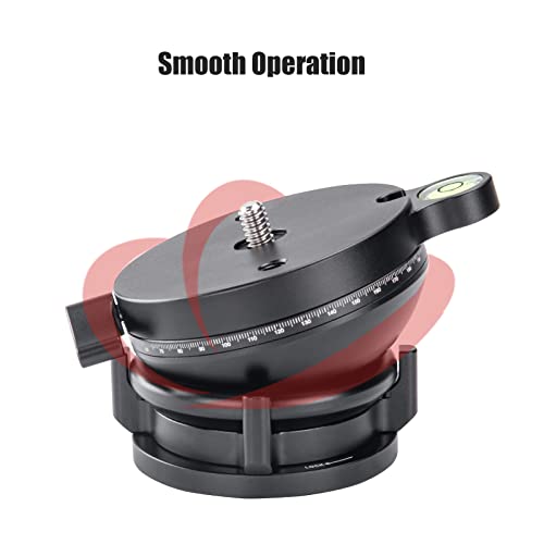 Sunwayfoto Lb-68R 360 Panoramic Leveling Base Tripod Head 22 Lbs (10Kg) Load Capacity #TOP4