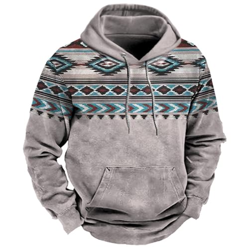 Oversize pull pour homme en taille plus avec sweat polo à capuche confortable