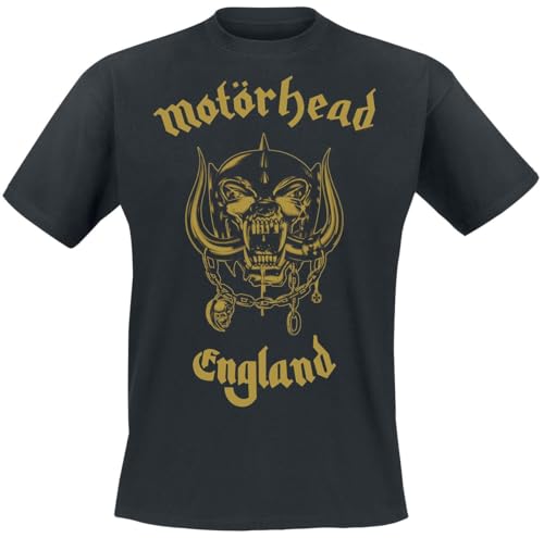 Motörhead Golden England - Everything Louder Than Everything Else Männer T-Shirt schwarz XXL