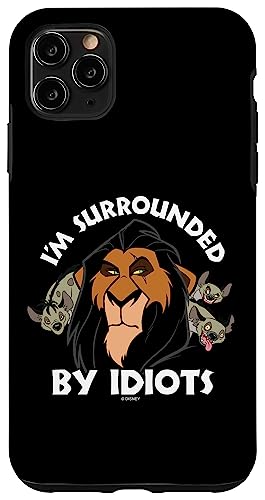 Coque iPhone 11 Pro Max Scar Disney protection anti-rayures au design original