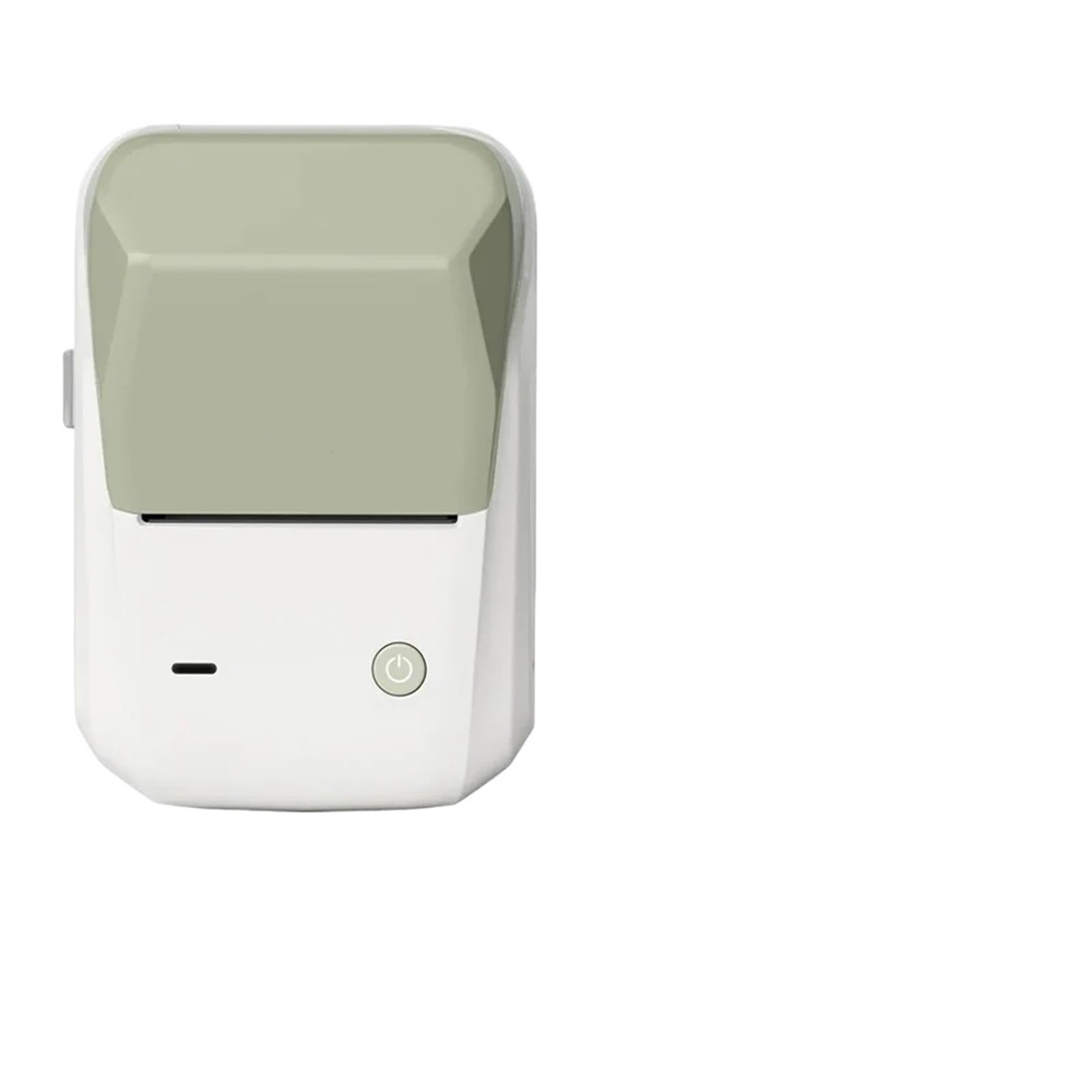Producent etykiet, B1 Mini Przenośna Drukarka Termiczna, Samoprzylepna Etykiet Kieszonkowych, Urządzenie Do Etykietowania Bluetooth, do domu, kuchni, biura(Green)