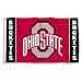 NCAA Ohio State Buckeyes Flag with Grommets, 3 x 5-Feet, Team Color