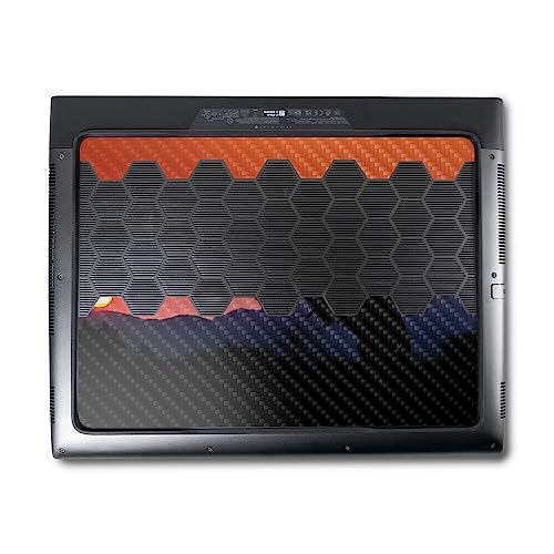 Image of MightySkins Carbon Fiber Skin Compatible With Alienware M18 R1 (2023) Full Wrap Kit - Bronco Sunset | Protective, Durable Textured Carbon Fiber Finish | Easy To Apply & Change Styles | Made in the USA