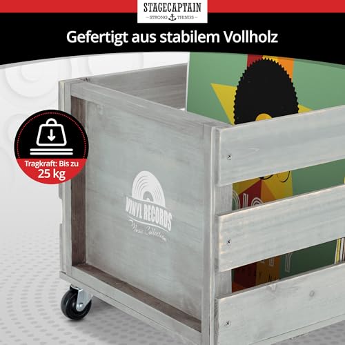 Caja para discos Stagecaptain SPK-100 GY que evita fundas dobladas gris 7