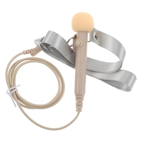 Parliky Micrófono de Mano con Cable para Profesores Amplificador de Voz Portátil con Interruptor y Cordón Micrófono Ergonomico para Presentaciones Guías Turísticos y Clases