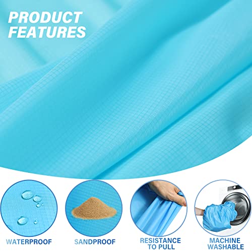 Beach Blanket Oversized Extra Large 78" X 81",Waterproof Sandproof Beach Blanket 1-7 Adults Lightweight Durable for Travel Camping Hiking Picnic