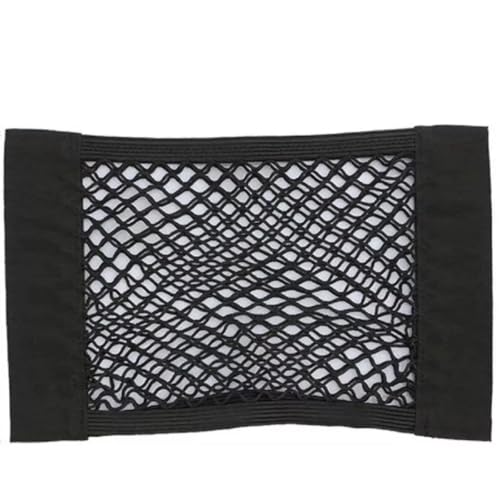 Rede Elástica Organizadora para Porta-Malas de Carros e SUVs, 25x40 cm, Preta