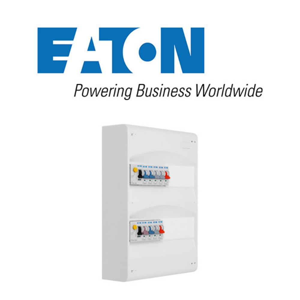 Eaton - Tableau 2 Rangées Pré-Équipé 1 Interdiff 63A + 1 Interdiff 40A