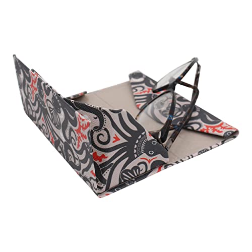 Image of Real Sic Glasses Case for Men and Women - Magnetic Folding Hard Shell Sunglass Holder - Inspired by Adorable Animals