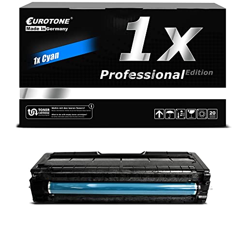 Cartouches de toner cyan consommable imprimante laser couleur de bureau