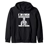 Strongman workout equipment & mens bodybuilder tee