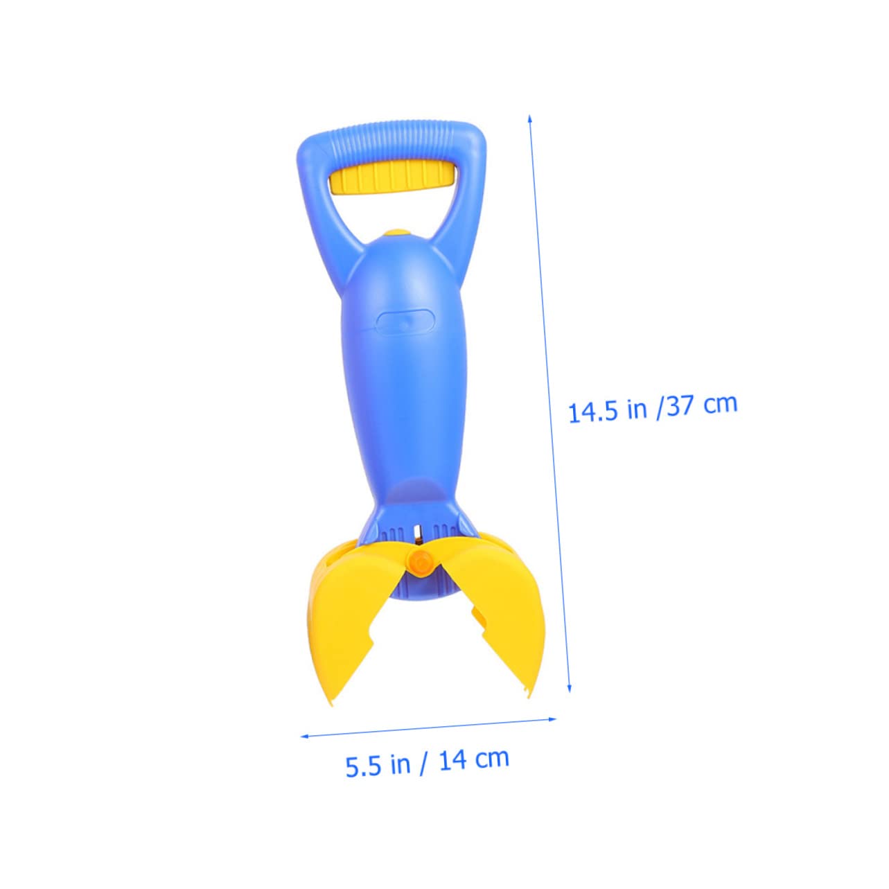 UKCOCO 2 Piezas Juguete de Playa para y Resistente Adecuado para Agarrar Arena Diseño Ergonómico para Aire Color Azul para Actividades Veraniegas