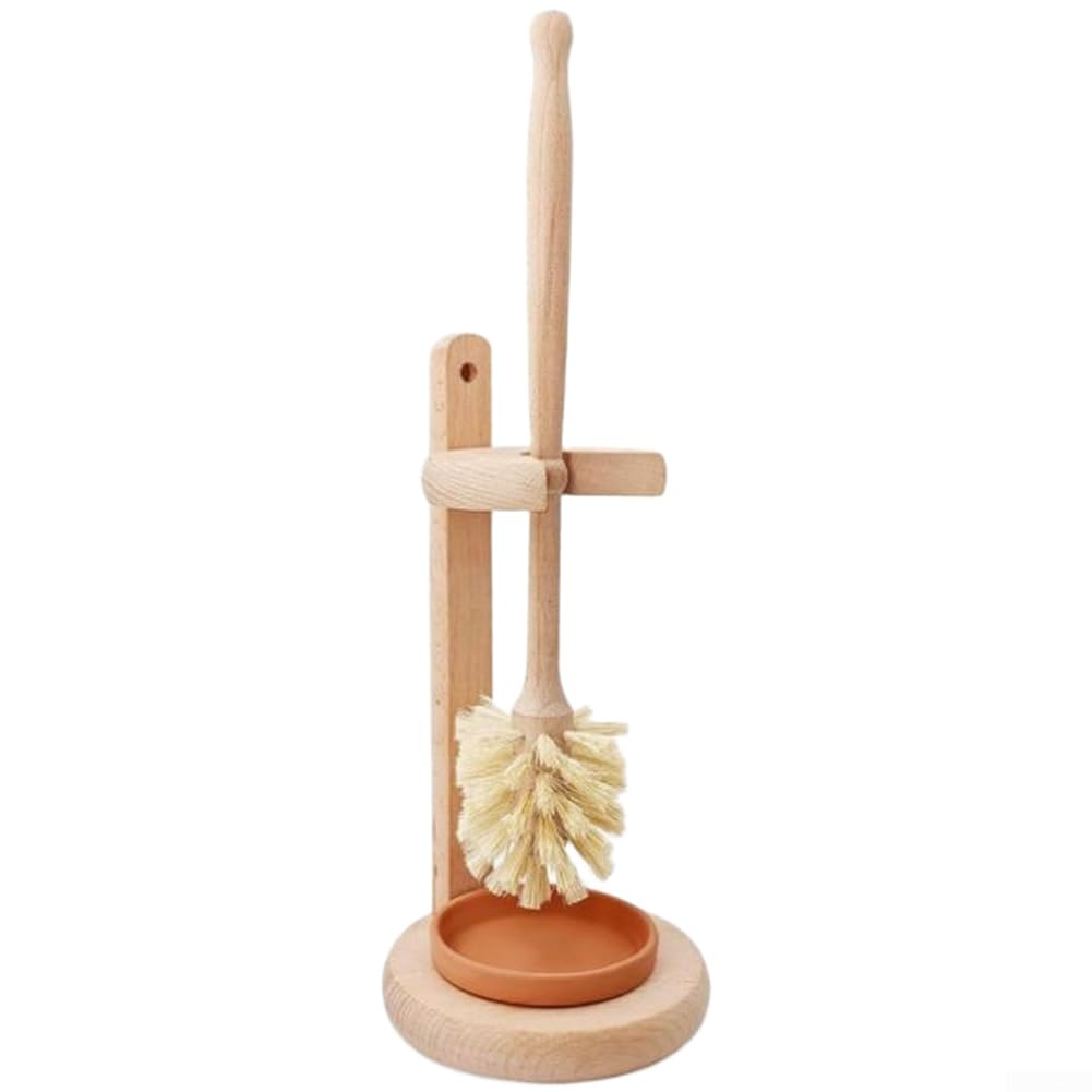 Scopettino Bagno 35cm Base Acciaio Asciugatura Rapida(A)