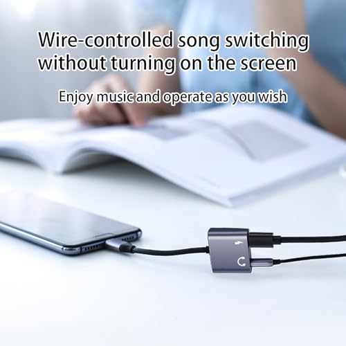 Adaptador Tipo C Para Auriculares - Cable Convertidor De Dongle De Audio Y Cable De Audio De Carga Rápida | Accesorios De Computadora | Adaptador De Auriculares Para Teléfonos, Tabletas, A Conec - imagen 4