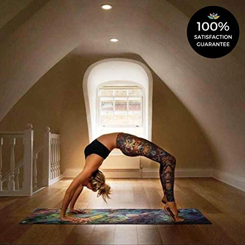 image for Plyopic All-In-One Yoga Mat | Luxury Sweat-Grip Mat/Towel Combo | Eco-