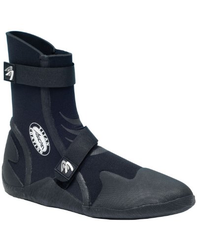 Ascan - Escarpines de neopreno para surf Superflex 5 mm - Neopreno-negro, Neoprene, EUR 45/46