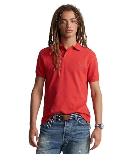 Image of Polo Ralph Lauren Men's Custom Slim Fit Mesh Polo Shirt