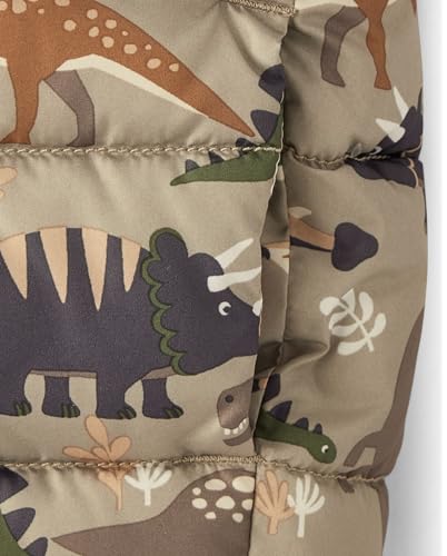 The Children's Place Baby Toddler Boys' Medium Weight Wind, Water-Resistant Puffer Jacket2