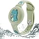 Dingfeiyu AirTag Armband Kinder Wasserdicht, Anti-Lost & Anti-Kratz-Schutz Airtag Bracelet for Kids, Silikon AirTags Hülle Holder Case Kleinkind (Dinosaur Green)