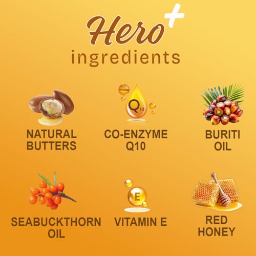 Image of HEY TEEN Honey Bee Lip Balm Pack of 2 | Red Honey, Shea Butter & Seabuckthorn Oil | Natural Moisturizing & Repairing | Glossy Finish | Kids & Teen Lip Care (5+ Years) | 8 ml Each