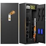 KAER Large Biometric Gun Safe for Rifles and Pistols, 20-24...