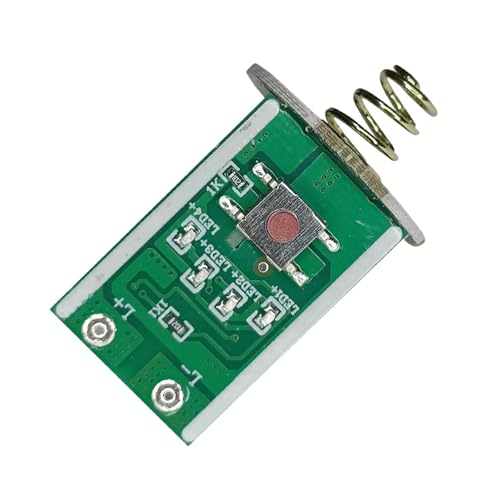 3-4.2V リチウムバッテリー LED ドライバーボード 懐中電灯用 調節可能 3/5 モードと保護回路基板 懐中電灯用 LEDドライバー