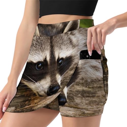 Jupe short de golf anti-frottement avec poche pratique pour femme active