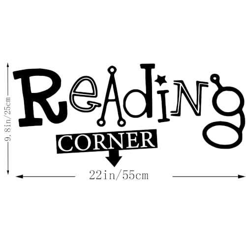 Vinilo decorativo removible para pared infantil Reading Corner miniatura 2