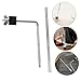 Toddmomy 1Set Heavy Duty Cymbal Boom Bracket Extension Arm for Drum Set Stable Cymbal Stand Attachment with Extra-long Pole for Snare and Drum Cymbals Versatile Portable Percussion Accessory