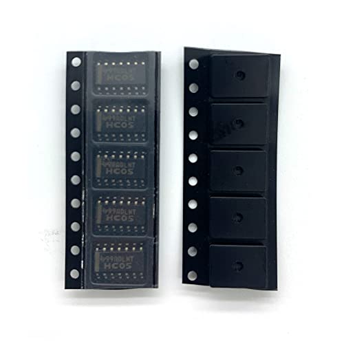 10Pcs Sn74Hc05Dr Soic-14 Inverters Buffer/Driver 6-Ch Inverting Open Drain Cmos #TOP1
