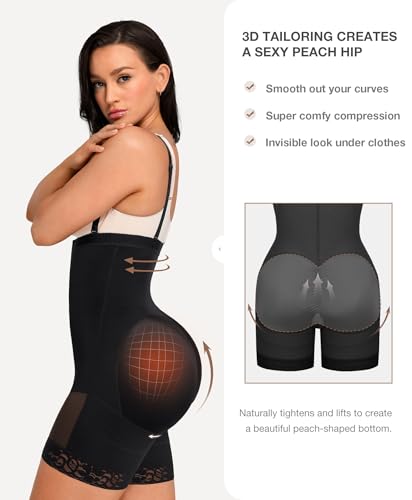 Image of Lover-Beauty Fajas Colombianas Shapewear for Women Tummy Tuck Compression Garment Butt Lifting Shapewear
