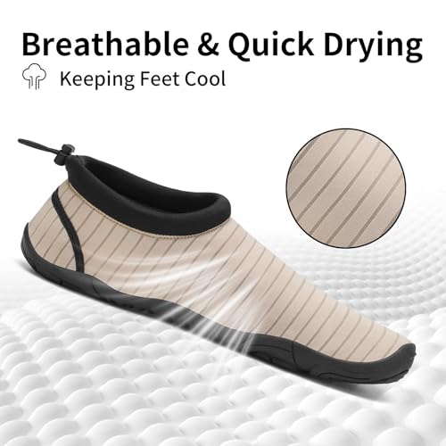Image of Mishansha Water Shoes Women Wide Toe Quick Dry Aqua Shoes | Adult Swim Shoes Anti-slip Five Finger Barefoot Shoes For Beach Hiking Yoga Reefing Surfing River