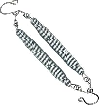 Mojo Toys Spring For Baby Cradle Spring For Swing, Infant Jhula Swing Stainless Steel Spring Set, Spring For Hanging Cradle, Thottil, Jhoola, Palna, Jula, Swings (Capacity= 20 Kgs) Brown - 5 Cm, 30 Cm