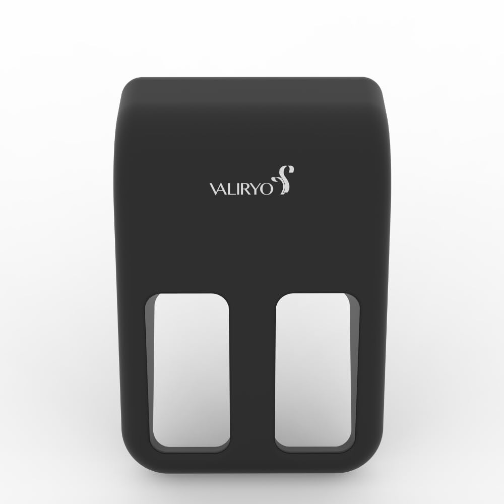 Secamanos - Secado 360º de Cada Mano - Sensor Automático, Luz UV para Higiene Superior - Secado rápido y eficiente con un diseño más ergonómico y cómodo para el Usuario (Negro Mate)
