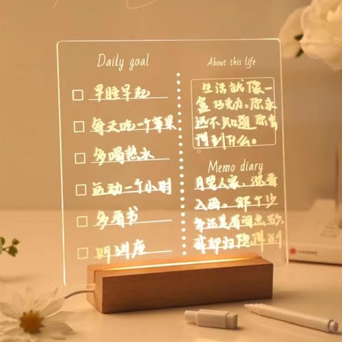 image for Lyshujli 4Pcs 6“ Wooden LED Light Display Stand Base,Rectangle Wood 