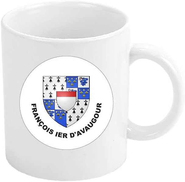 MUG . FAMILLE FRANÇOIS IER D'AVAUGOUR BRETAGNE FRANCE