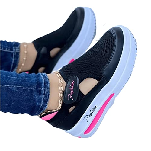 Ladmiple Shoes For Women Sneakers Slip Ons Comfort Casual Canvas Shoes Summer Fashion Platform Walking Flats Loafers